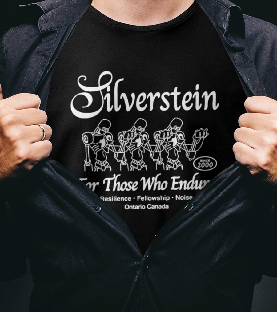 Silverstein For Those Who Endure Ramshorn Fellowship Noise Ontario Canada T-Shirt