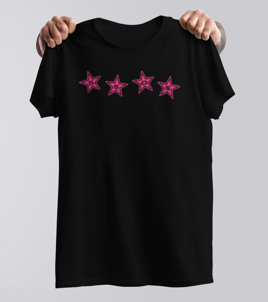 5Sos Star Pattern Your Favorite Boyband Summer Brothers Store T-Shirt
