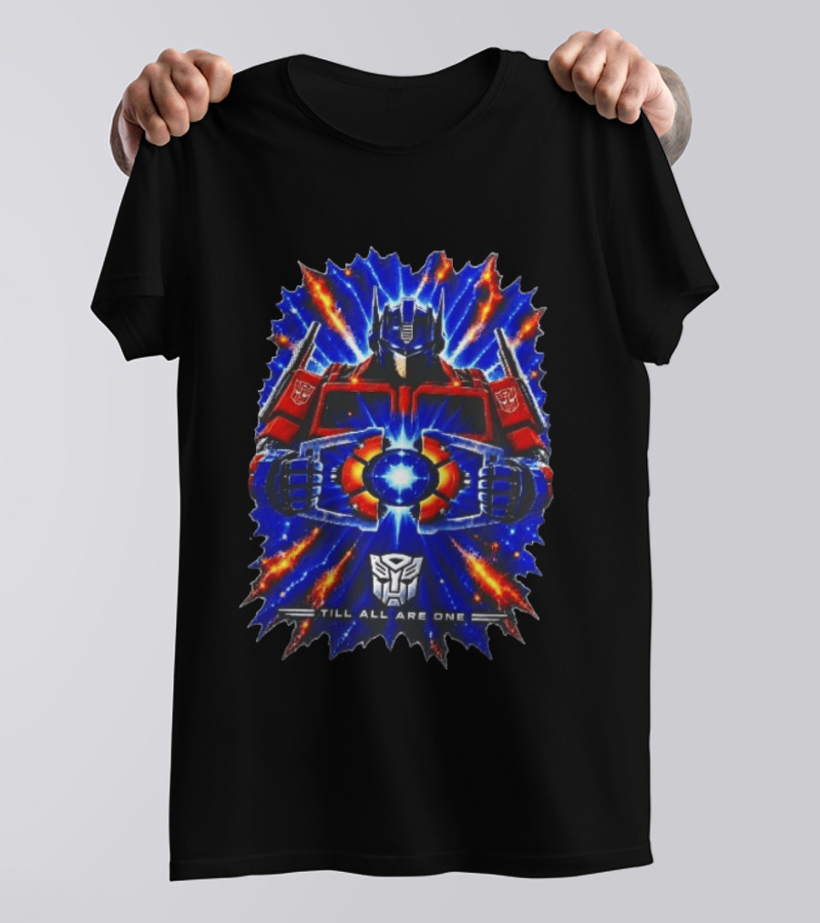 Transformers Optimus Prime Matrix Of Leadership Till All Are One Autobots T-Shirt