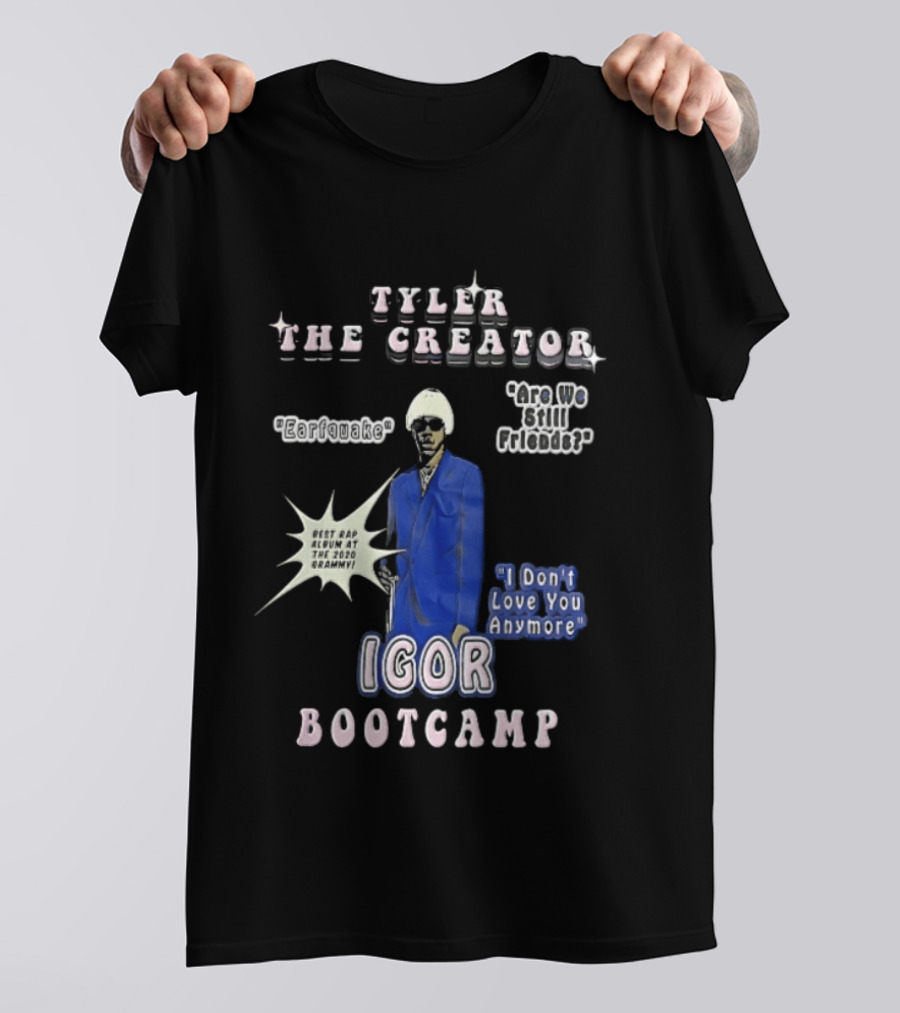 Tyler The Creator Igor Bootcamp Earfquake Are We Still Friends I Don't Love You Anymore Sunglasses Wig T-Shirt