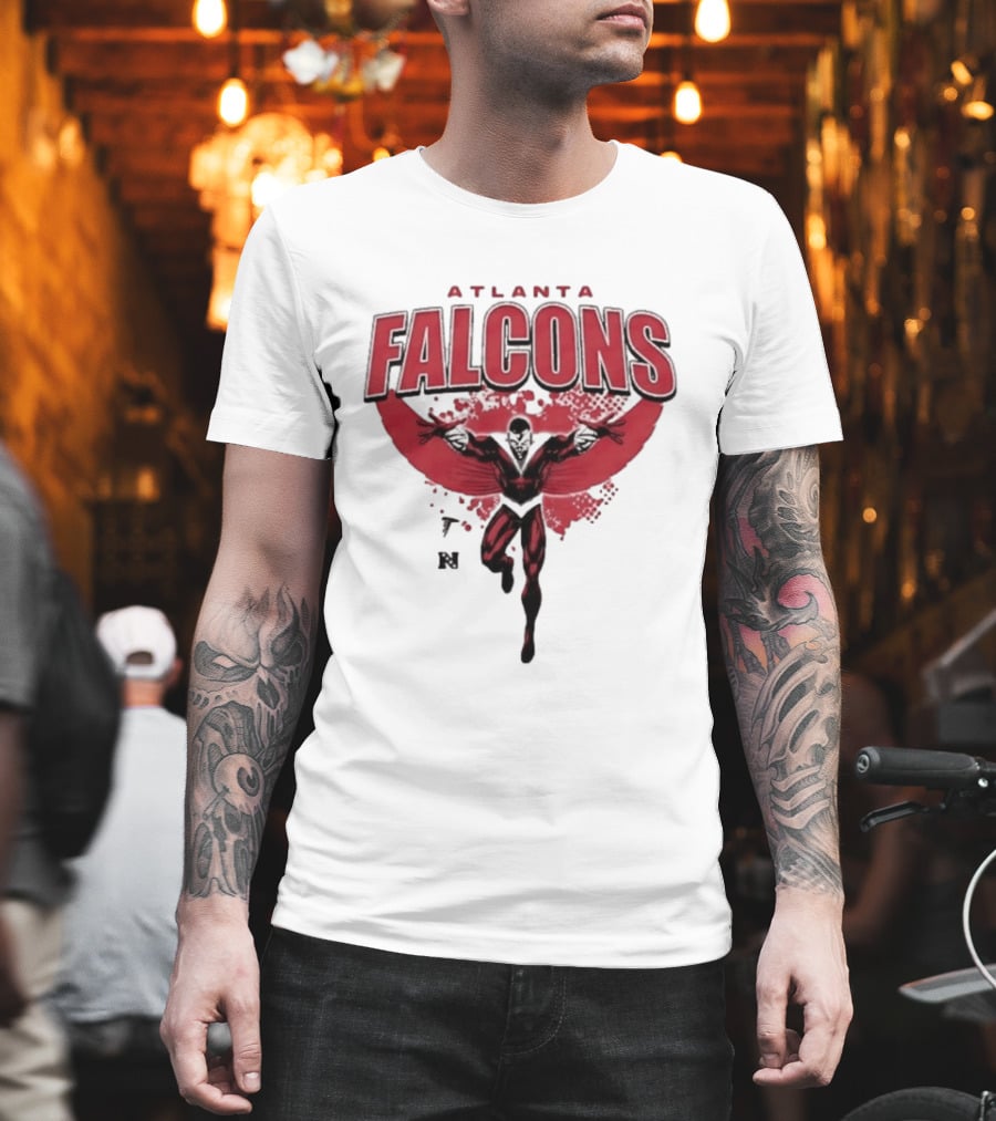 Atlanta Falcons Superhero T-Shirt