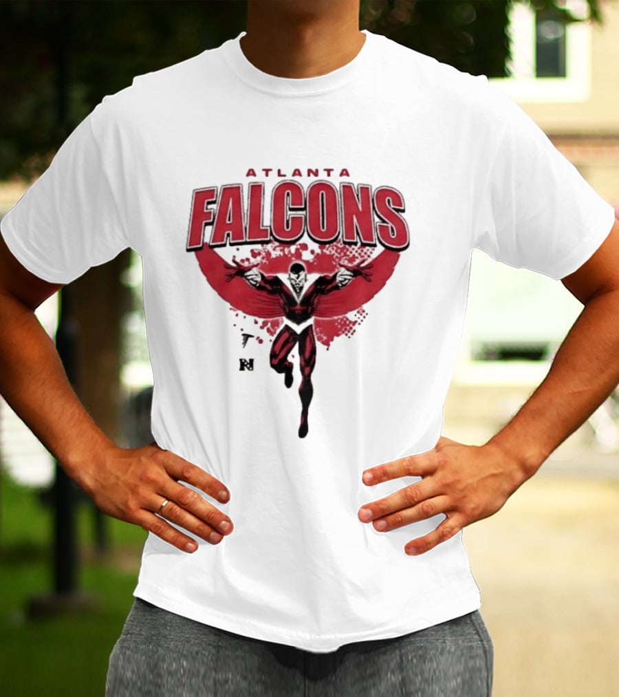 Atlanta Falcons Superhero T-Shirt