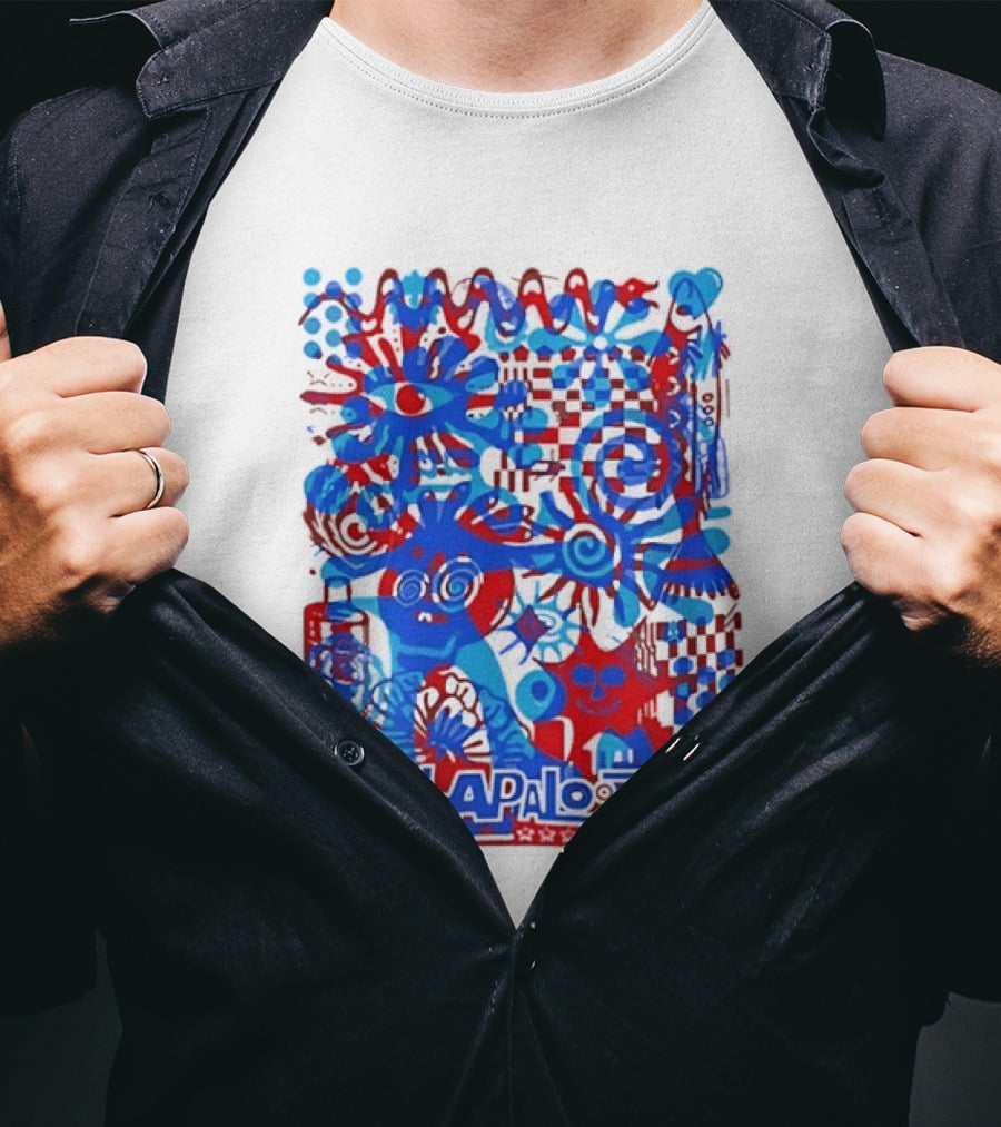 Lollapalooza India Festival Live Music Concert Vibrant Symbolic T-Shirt