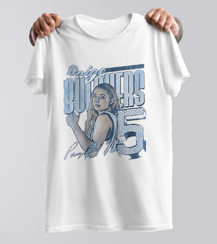 Paige Bueckers 5 Dallas Wings Basketball WNBA T-Shirt