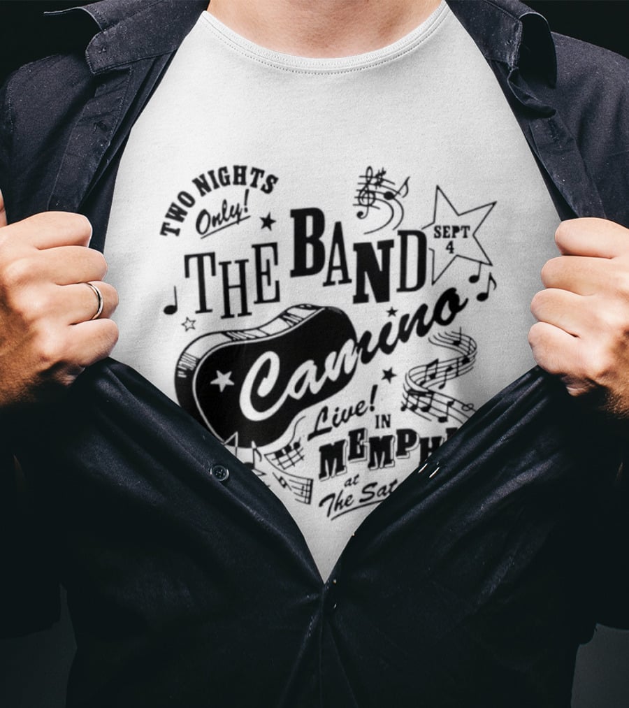 The Band Camino Live In Memphis Two Nights Only T-Shirt