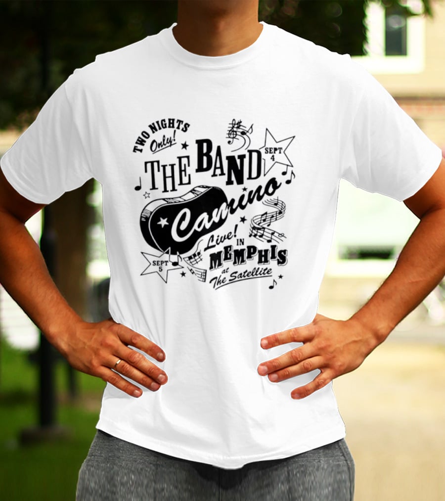 The Band Camino Live In Memphis Two Nights Only T-Shirt