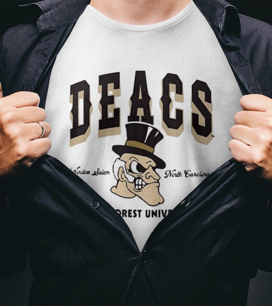 Wake Forest University Deacs Winston Salem North Carolina T-Shirt