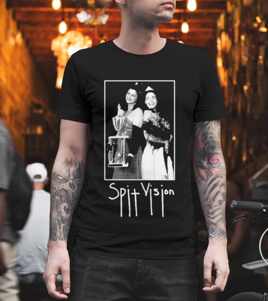 Spit Vision Vintage Beauty Pageant Halftone T-Shirt