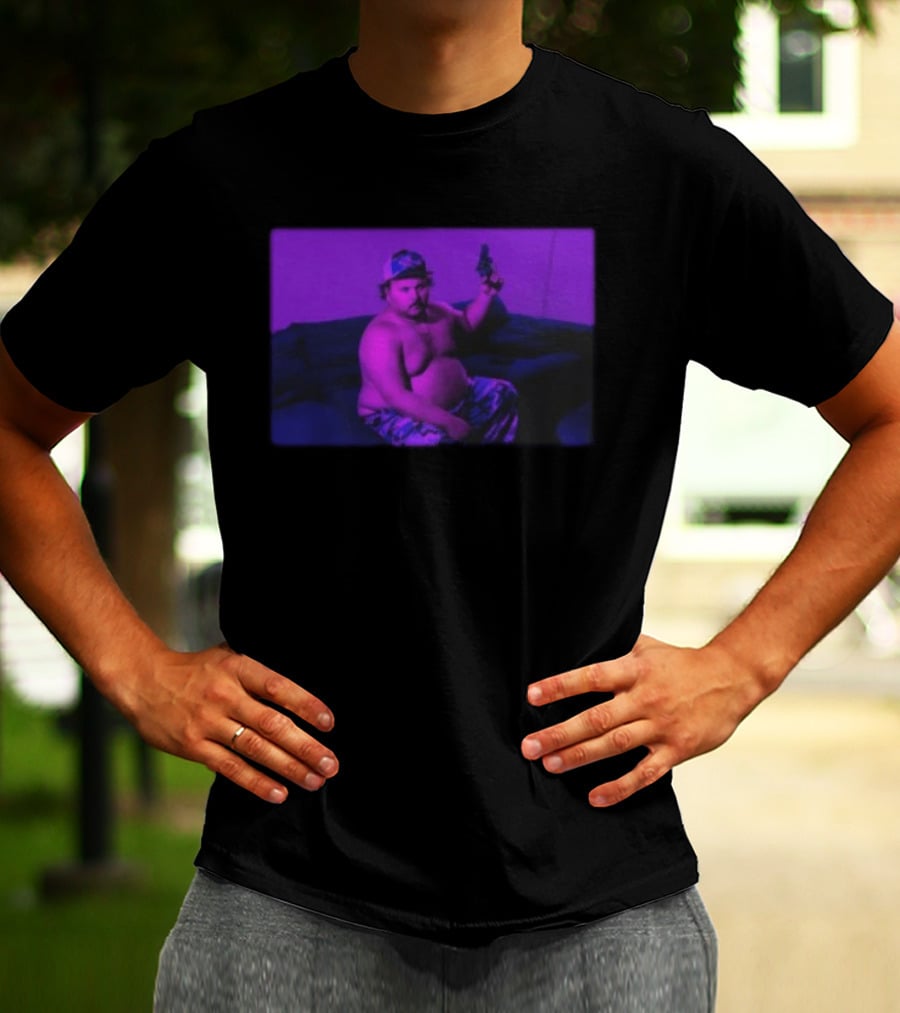 Stavvy Store Victory Or Else Humor Statement With Gun Image T-Shirt