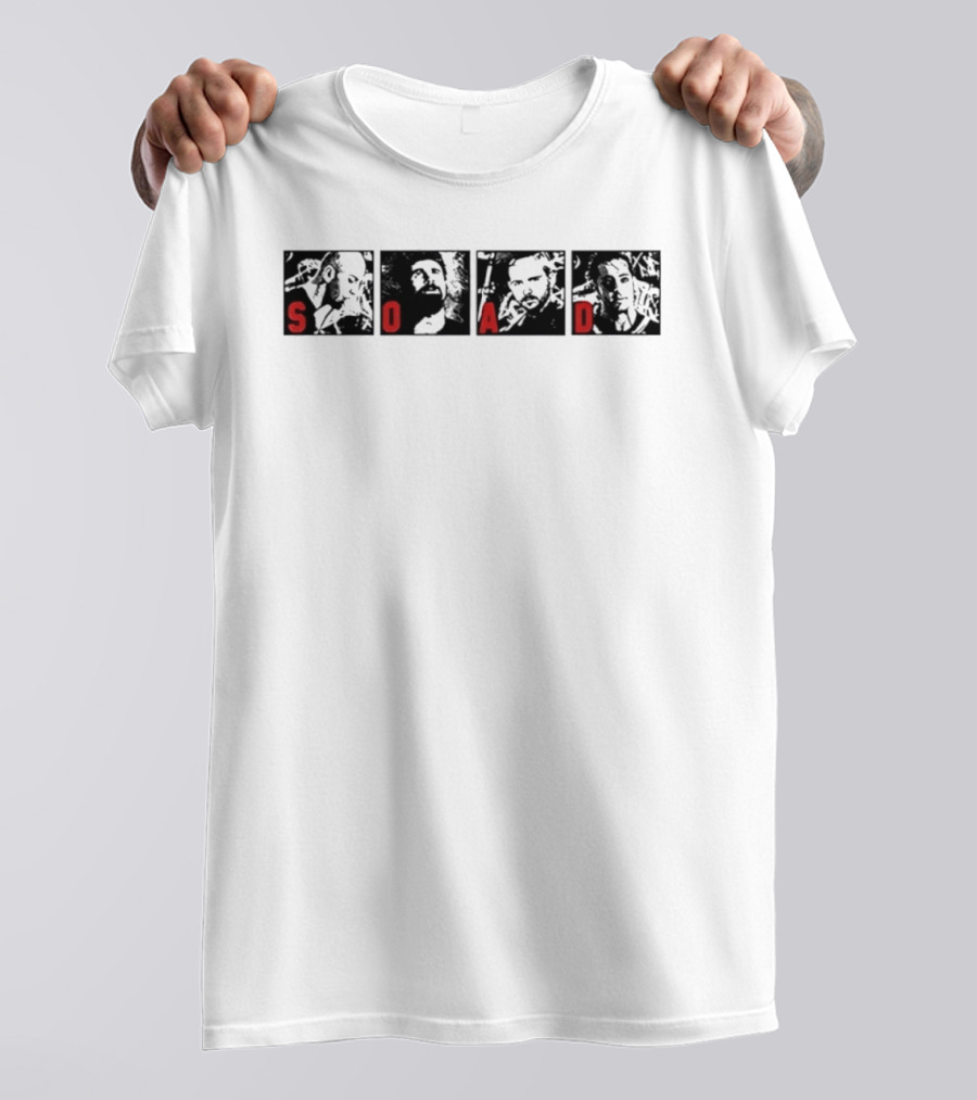 System Of A Down SOAD Band Members Alternative Metal T-Shirt