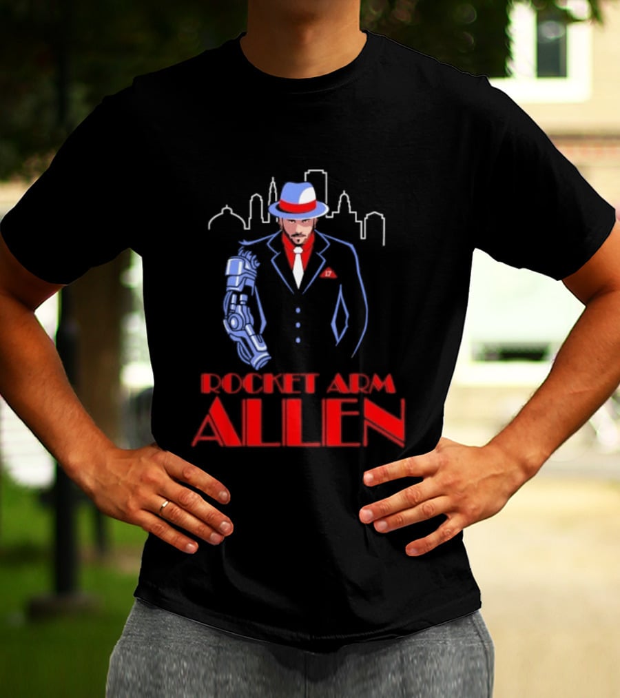 Josh Allen Rocket Arm Allen Buffalo Bills T-Shirt