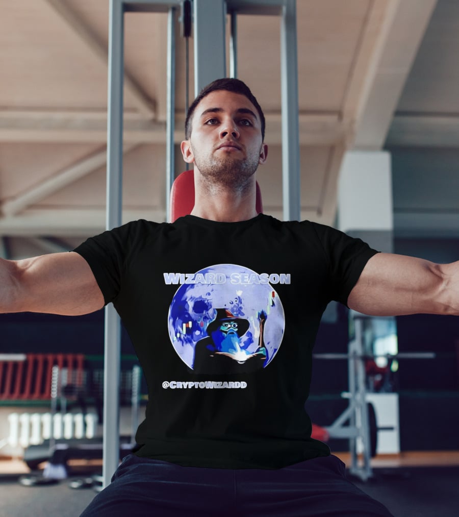 Wizard Season Crypto Trading Bitcoin Wizardry Trend @CryptoWizardd T-Shirt