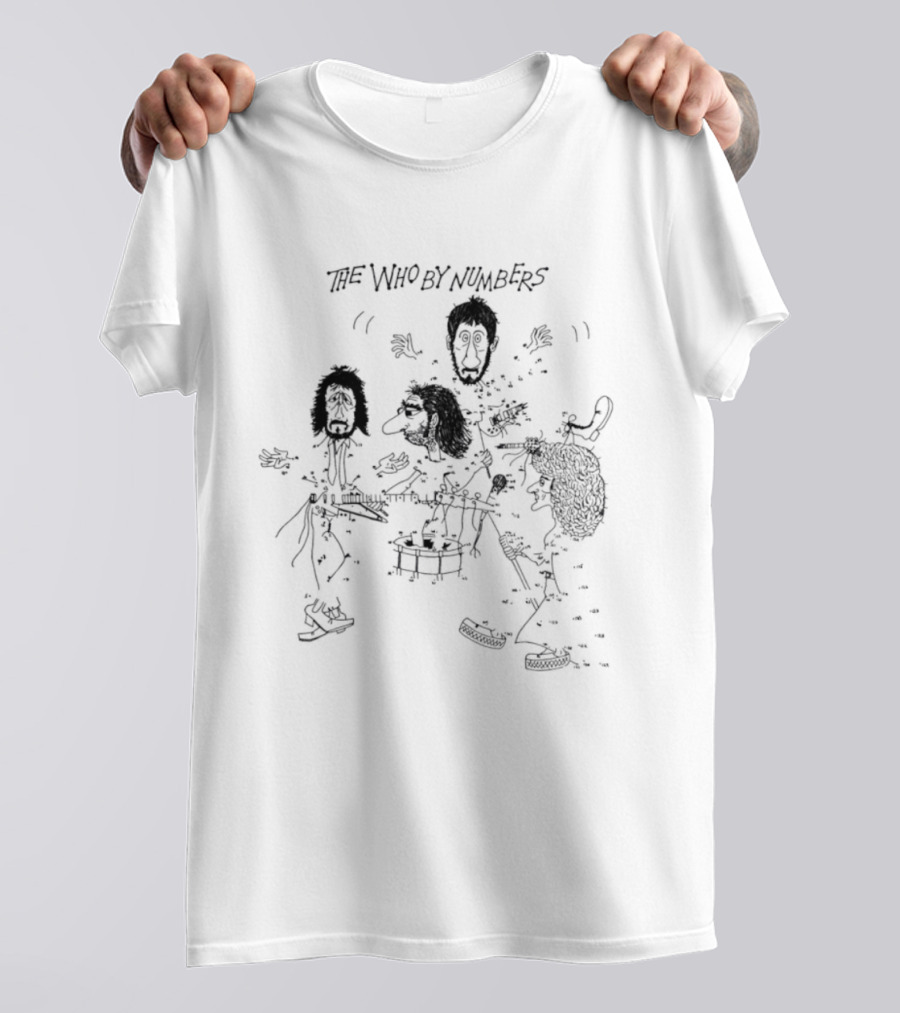 The Who By Numbers Band Members Connect The Dots T-Shirt