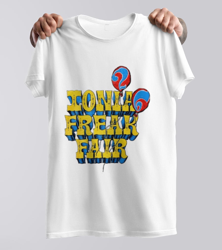Ionia Freak Fair Colorful Balloon T-Shirt
