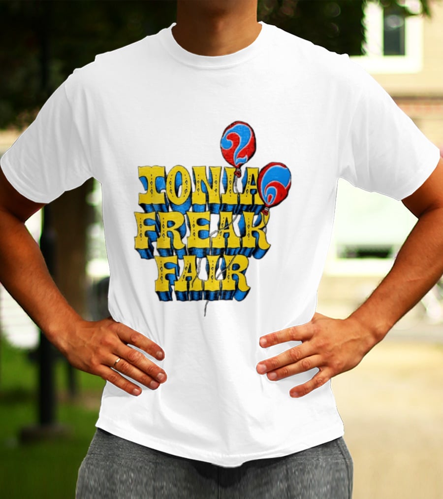 Ionia Freak Fair Colorful Balloon T-Shirt