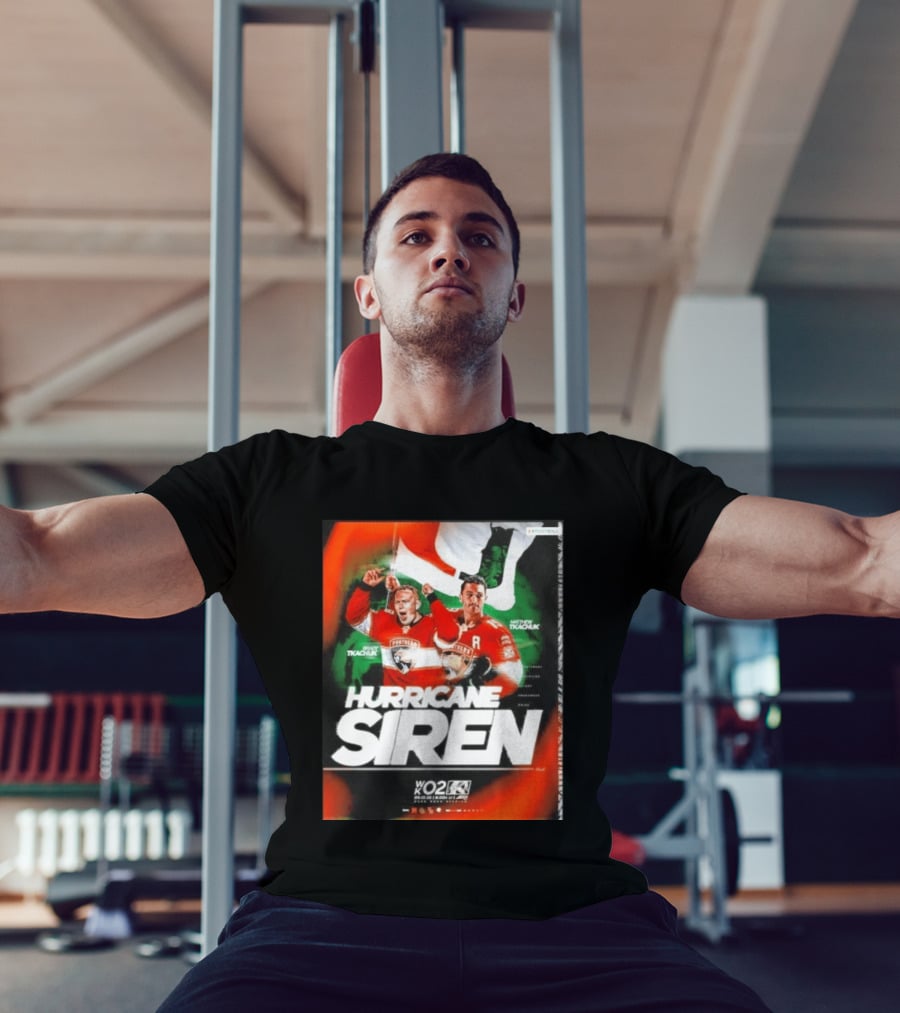 Hurricane Siren Brady And Matthew Tkachuk WK02 Event Panthers Hockey Thursday Night T-Shirt