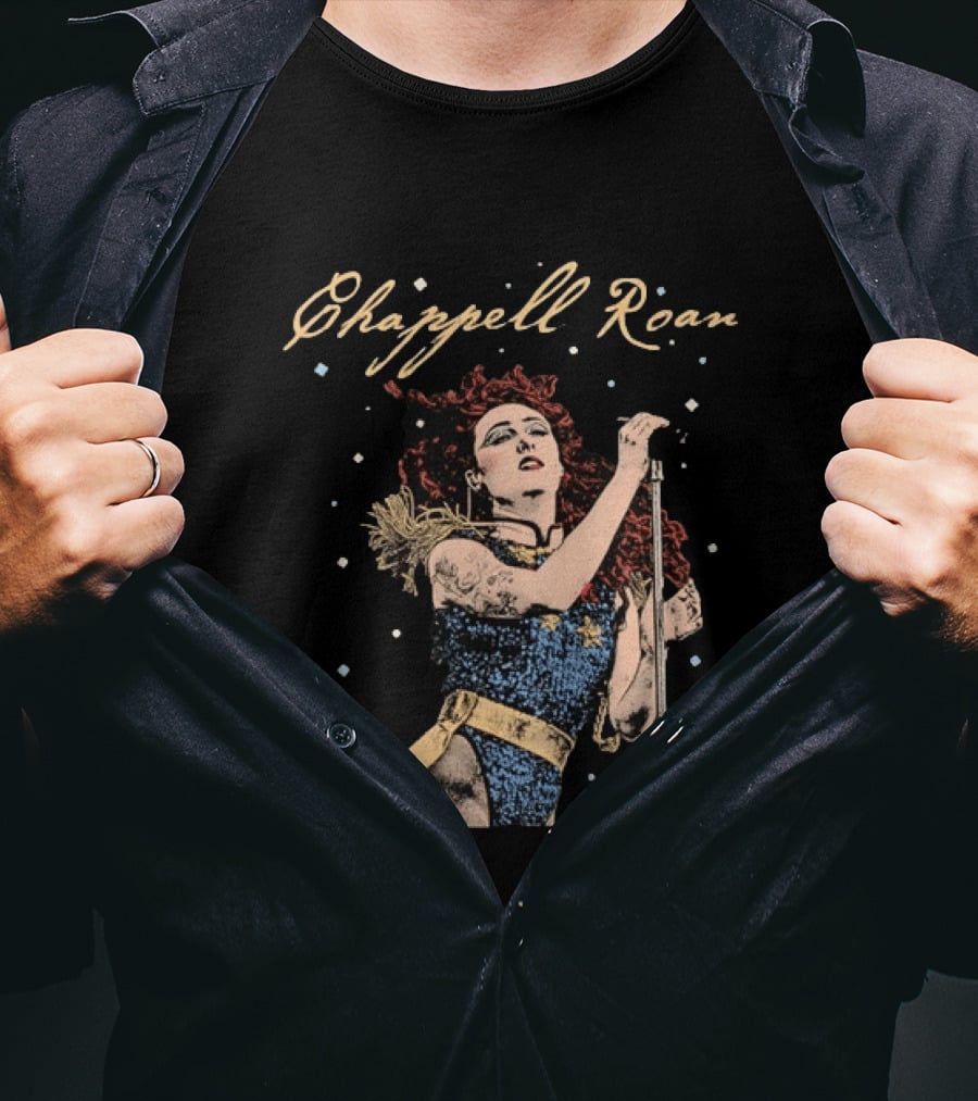 Chappell Roan Live Pop Music Performance Vibrant Artistry T-Shirt