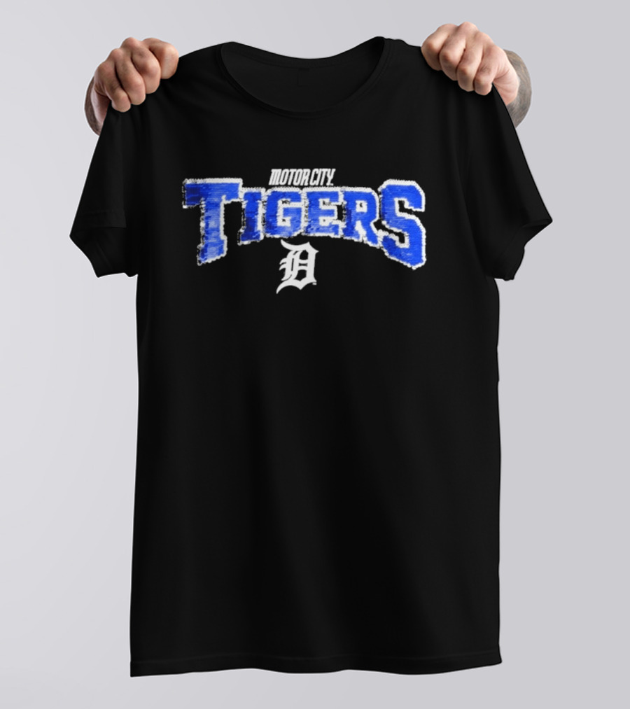 Detroit Tigers Motor City Youth Flip Sequin T-Shirt