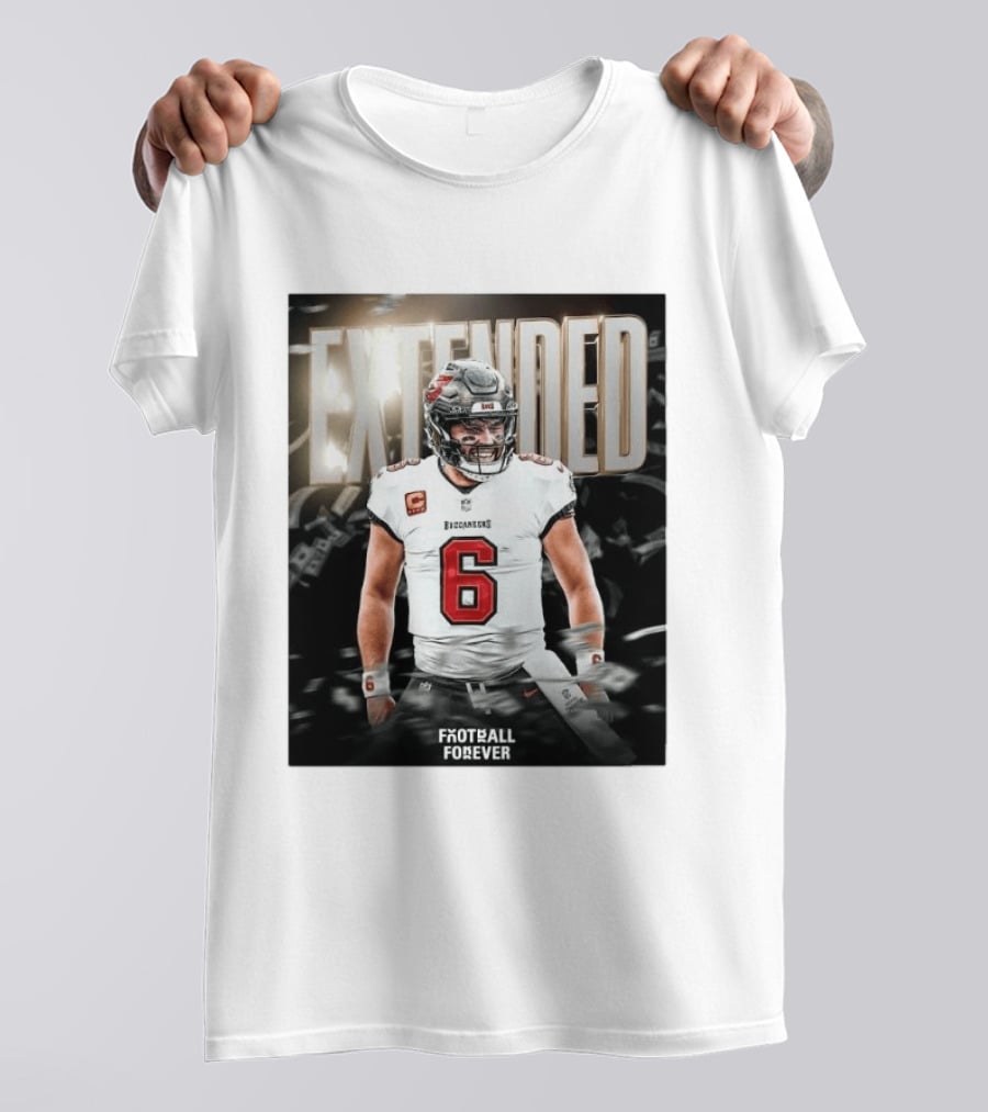 Extended Baker Mayfield Tampa Bay Football Forever T-Shirt