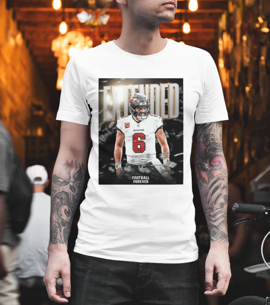 Extended Baker Mayfield Tampa Bay Football Forever T-Shirt
