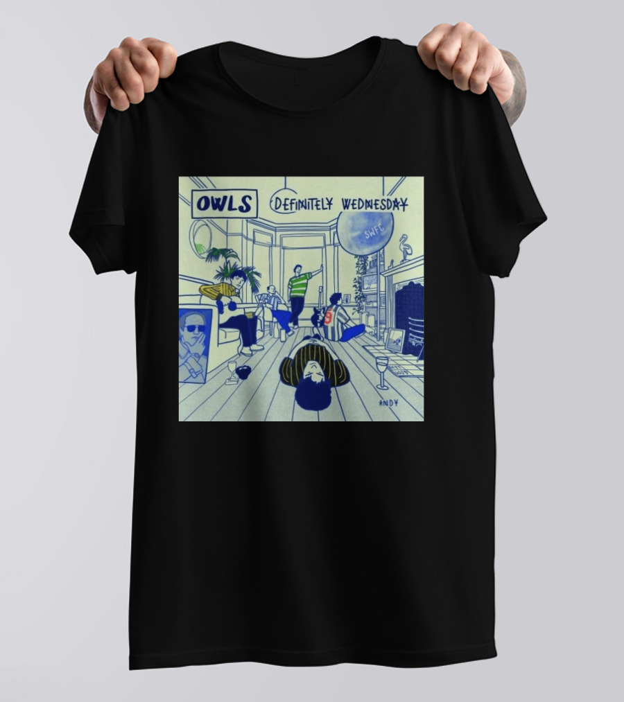 OWLS Definitely Wednesday SWFC Andy Reyt Good T-Shirt
