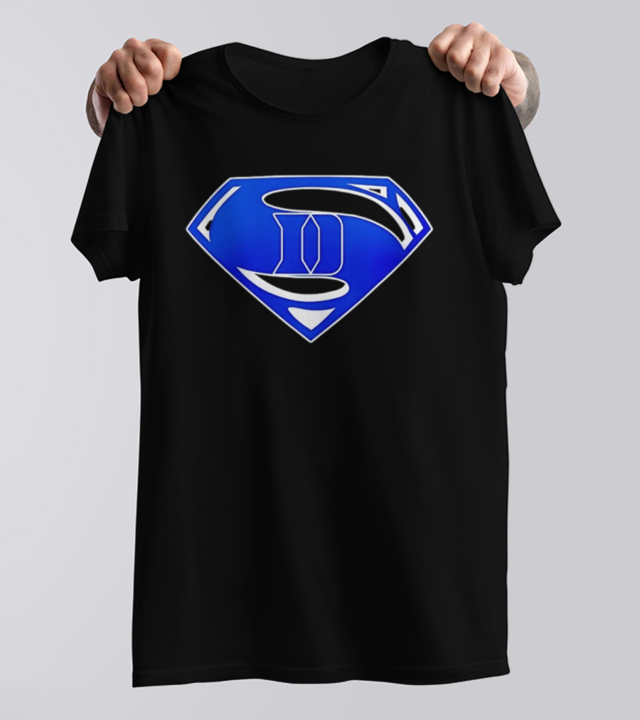 Duke Blue Devils Superman NCAA College Basketball T-Shirt