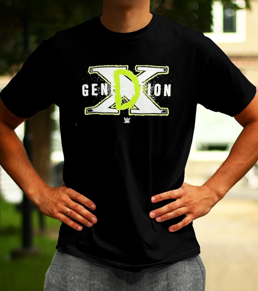 WWE D Generation X DX Generation Wrestling Attitude Era T-Shirt
