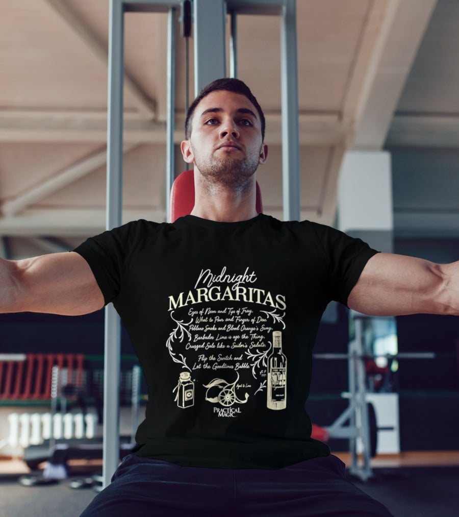 Midnight Margaritas Practical Magic Recipe Lime Tequila Dance Spirits T-Shirt
