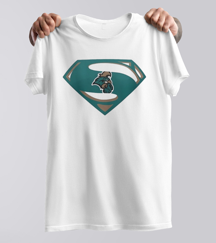 Coastal Carolina Chanticleers Superman T-Shirt