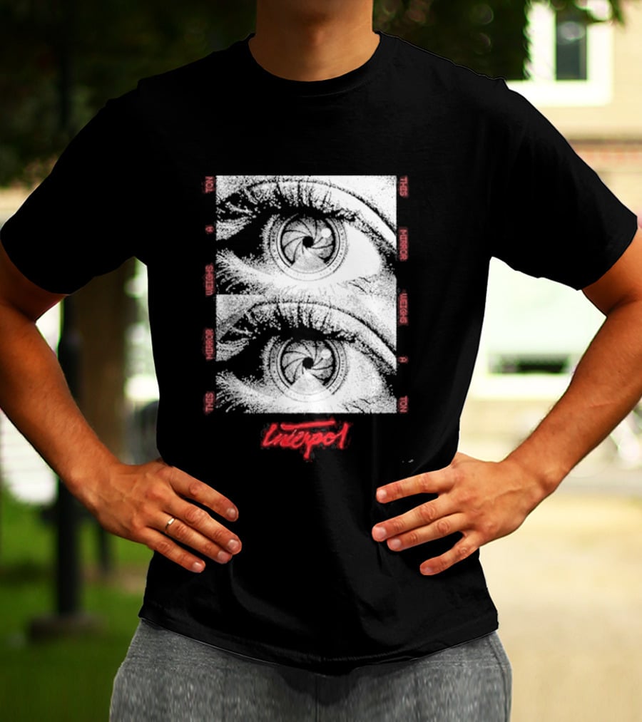 Shepard Fairey Obey Giant Interpol This Mirror Weighs A Ton T-Shirt