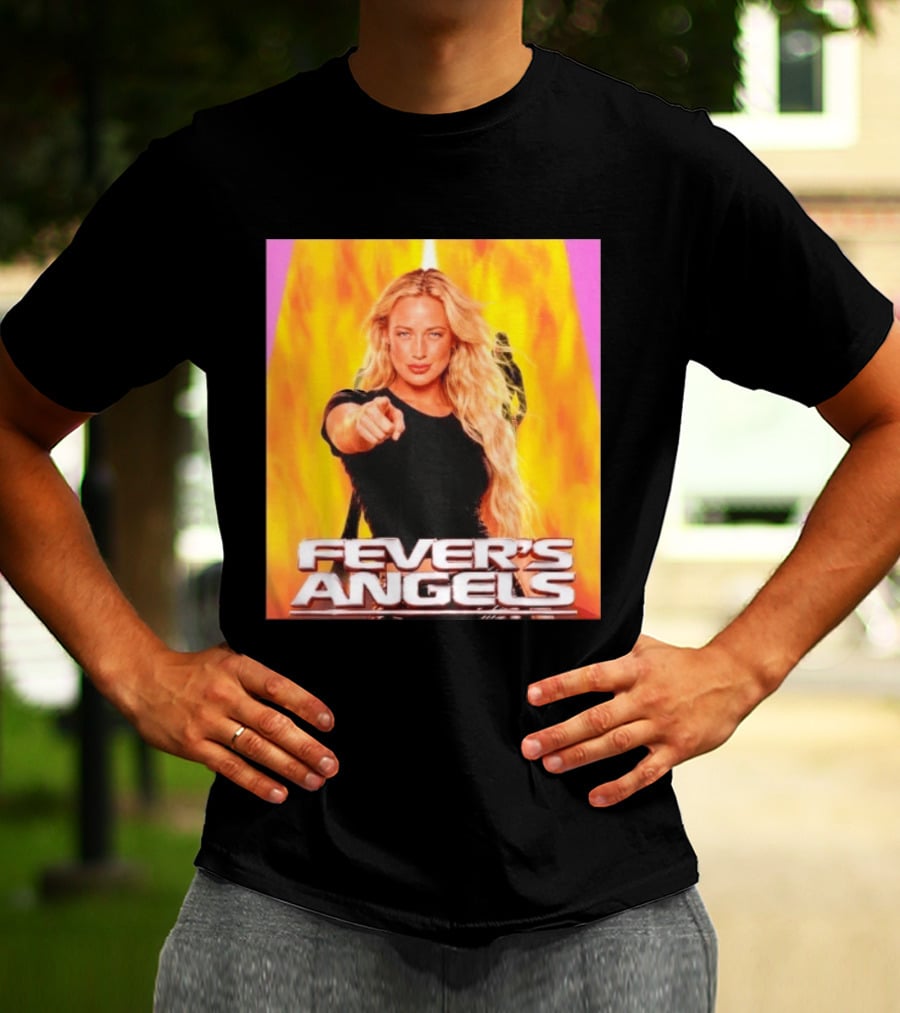 Fever's Angels Full Throttle Action Star Sophie Cunningham T-Shirt