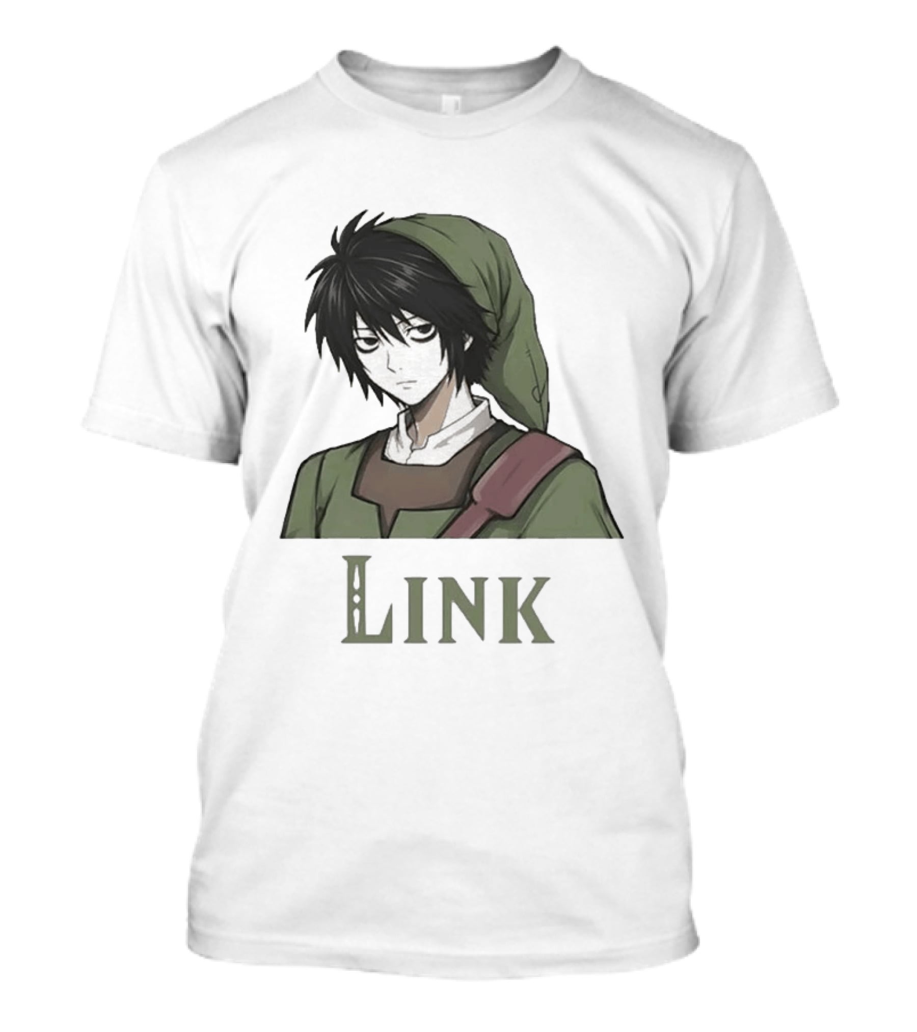 L Lawliet As Link The Legend Of Zelda T-Shirt