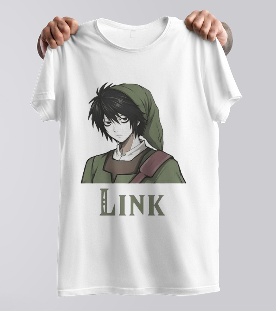 L Lawliet As Link The Legend Of Zelda T-Shirt