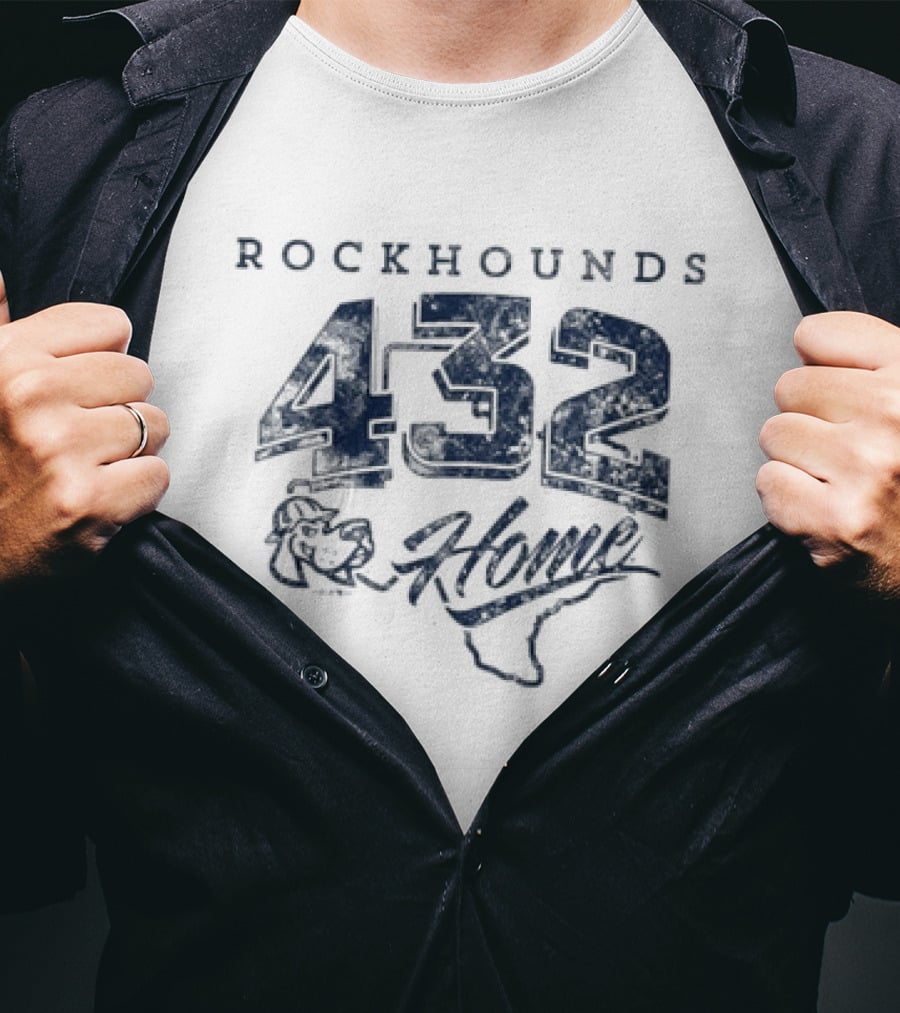 Midland RockHounds 432 Texas Home Baseball Team T-Shirt