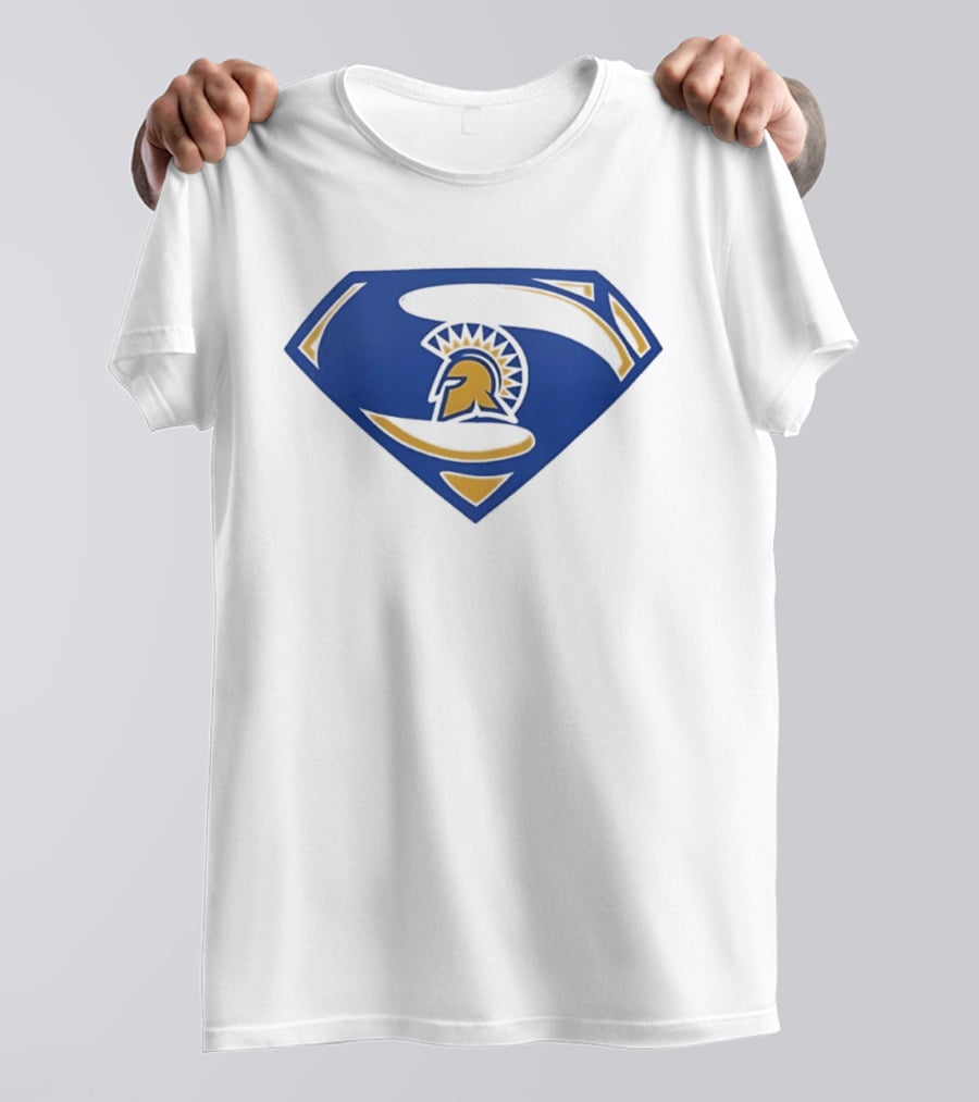 San Jose State Spartans Superman NCAA T-Shirt