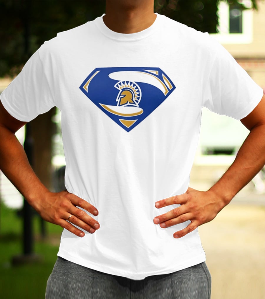San Jose State Spartans Superman NCAA T-Shirt