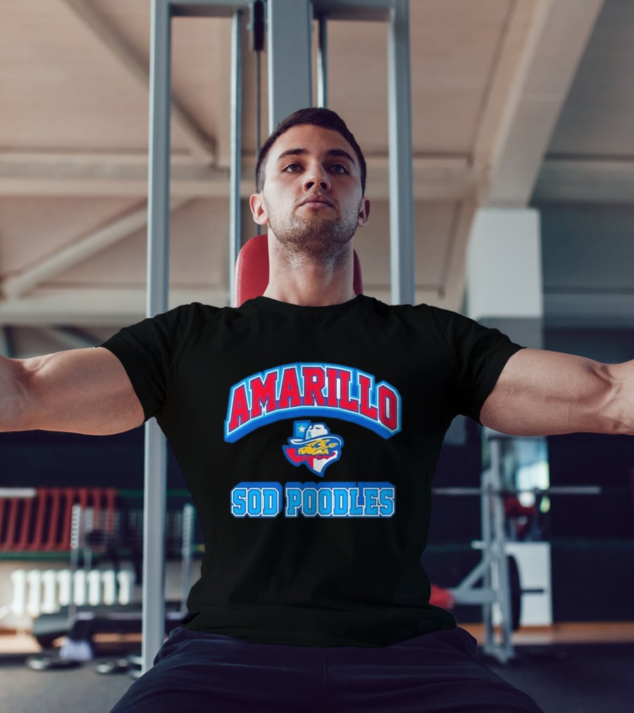 Amarillo Sod Poodles Texas Baseball Team T-Shirt
