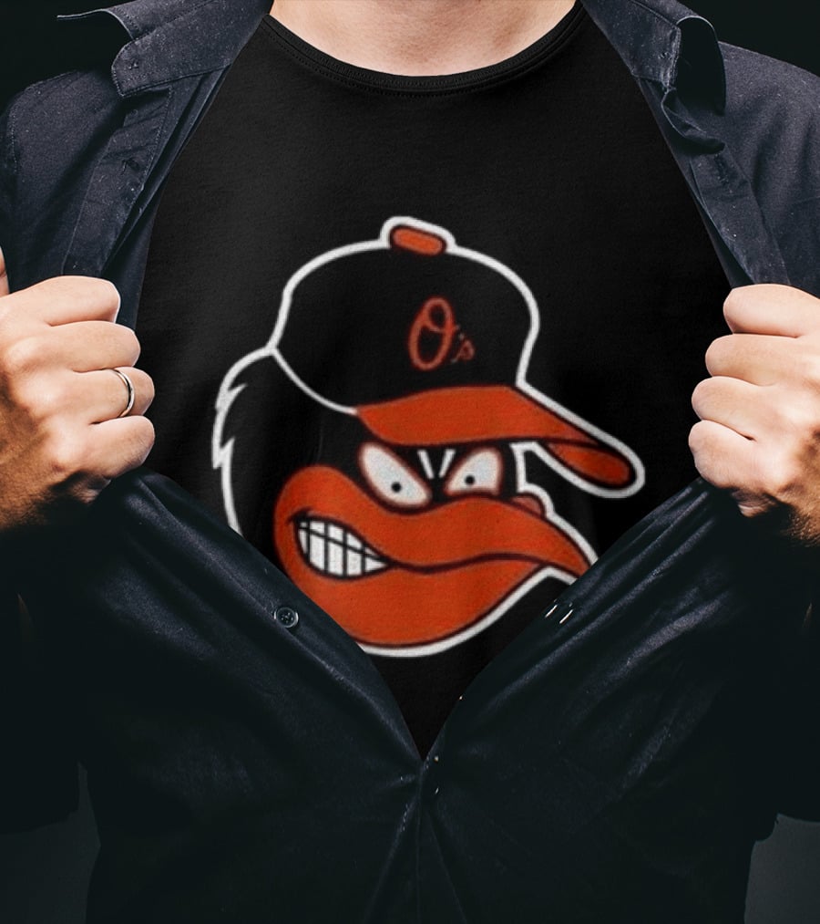 Baltimore Orioles Os Angry Bird Black September 19 2026 T-Shirt