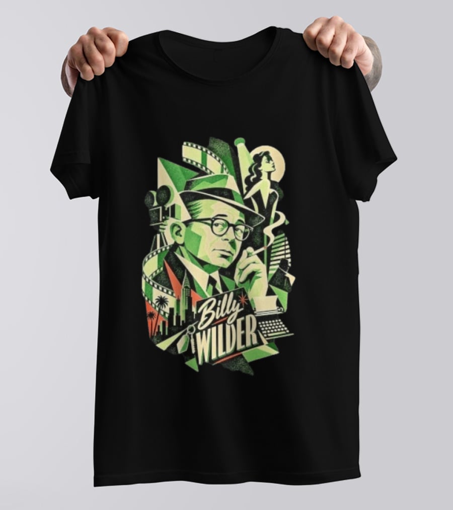 Billy Wilder Classic Hollywood Director Retro Film T-Shirt