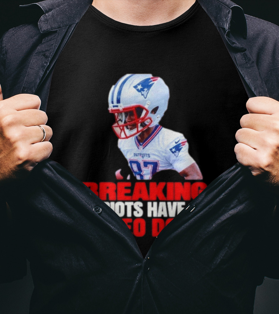 Breaking Patriots Have Cut Romeo Doubs 87 Football News T-Shirt