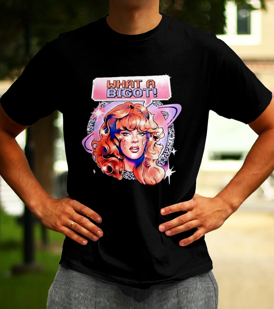 Natasha Lyonne What A Bigot Retro Comic T-Shirt