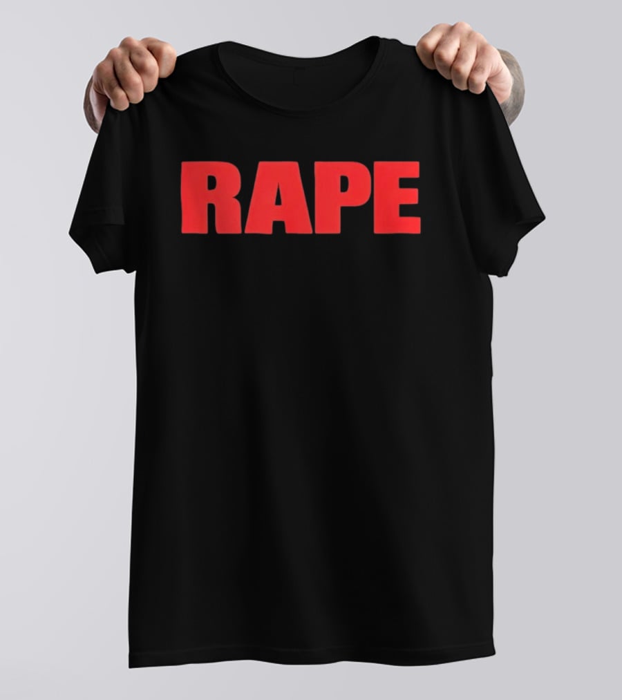 Rape Red T-Shirt