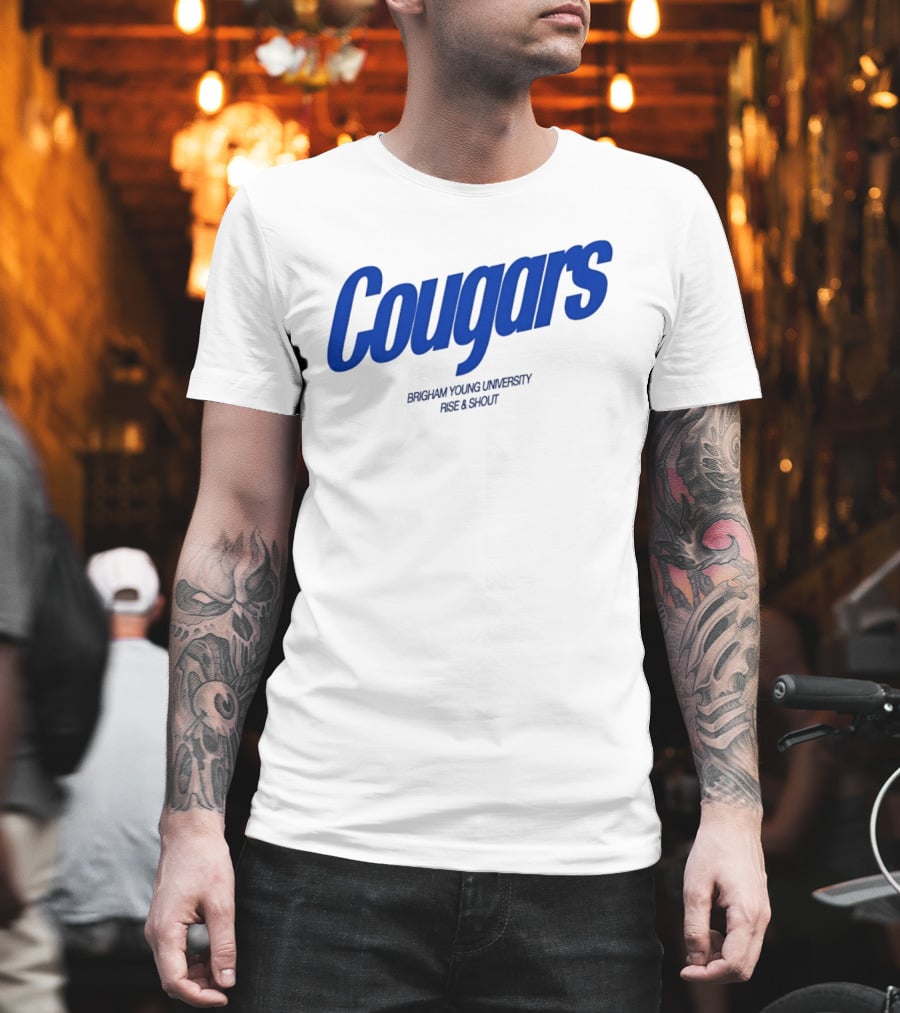 Brigham Young University Cougars Rise Shout T-Shirt