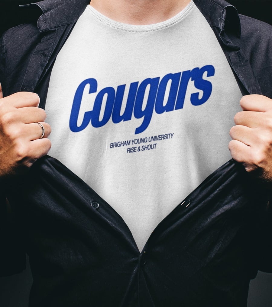 Brigham Young University Cougars Rise Shout T-Shirt