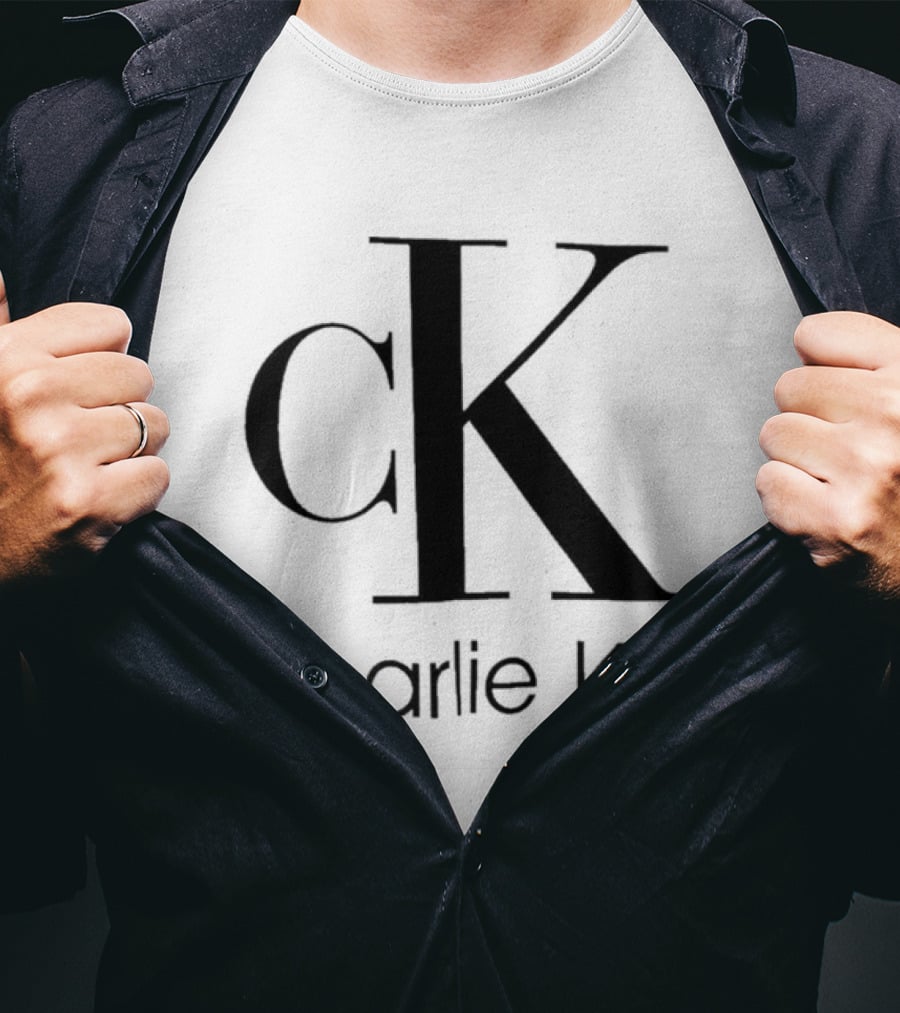 Charlie Kirk CK Bold Monogram T-Shirt