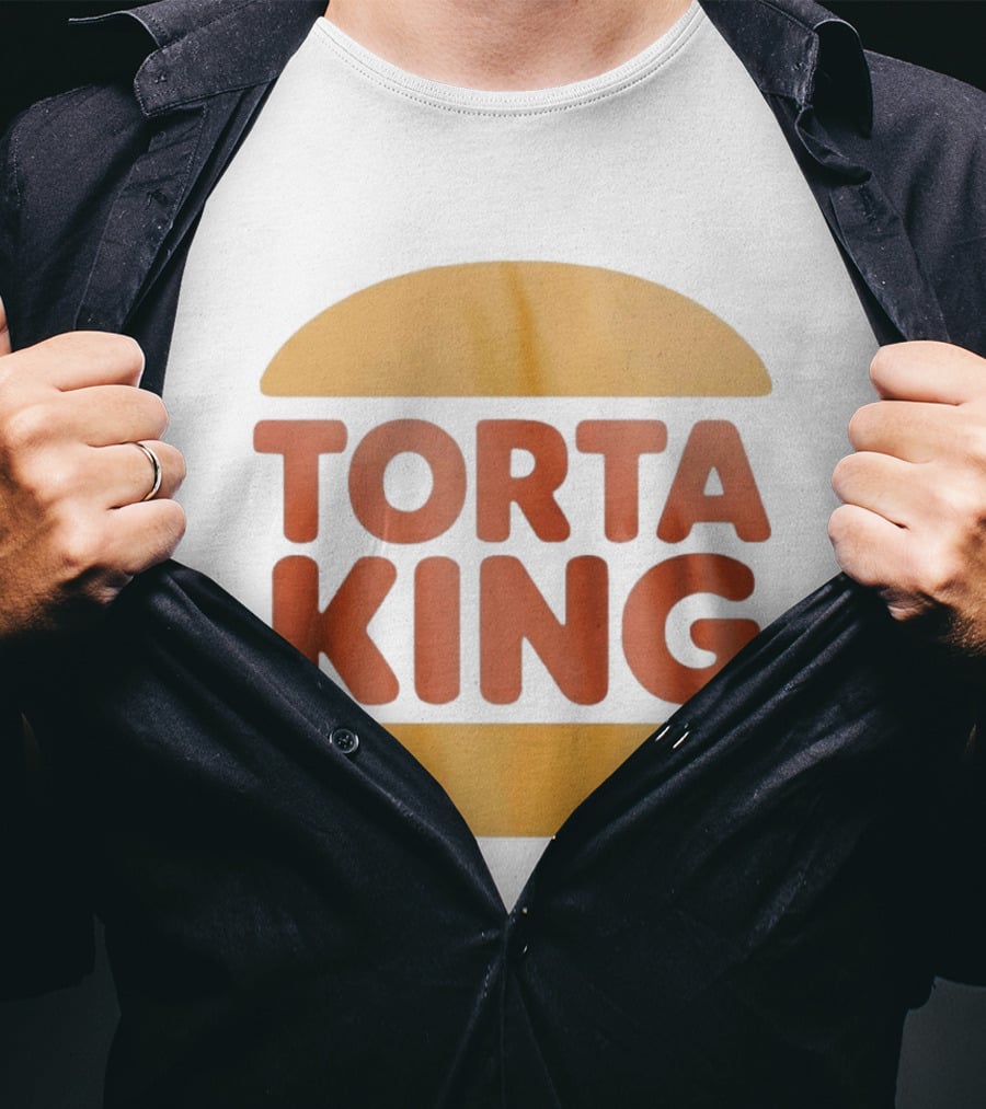 Torta King Burger Mexican Food Sandwich Concept T-Shirt