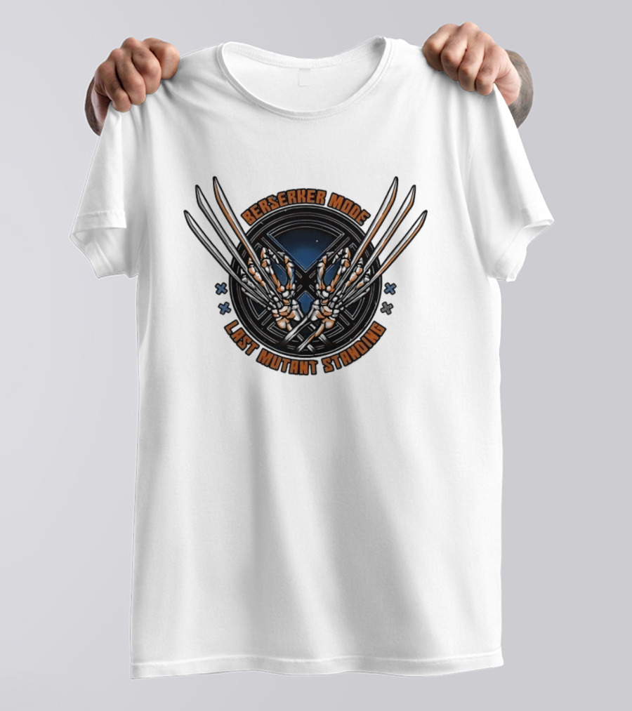 Wolverine Berserker Mode Last Mutant Standing T-Shirt