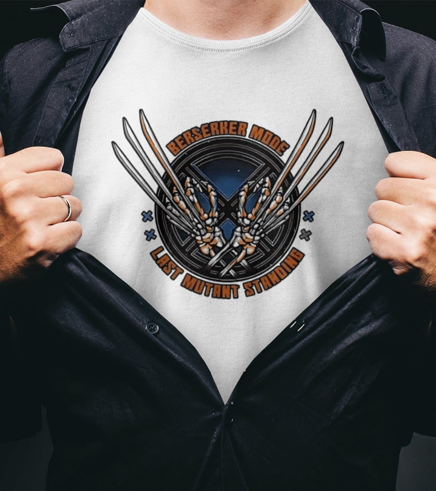 Wolverine Berserker Mode Last Mutant Standing T-Shirt