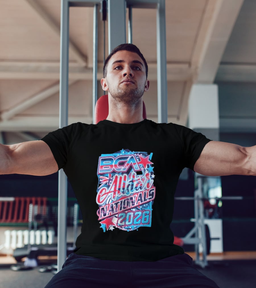 BCA Allstar Nationals 2026 Union Jack Stars T-Shirt