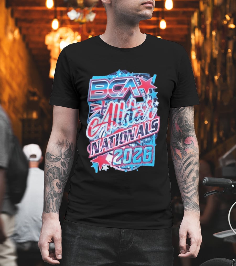 BCA Allstar Nationals 2026 Union Jack Stars T-Shirt